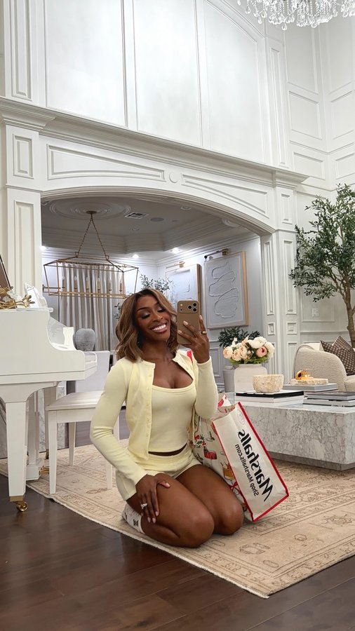 Instagram post by @jackieaina for Marshalls. Caption reads: Just because the guest list is exclusive doesn’t....