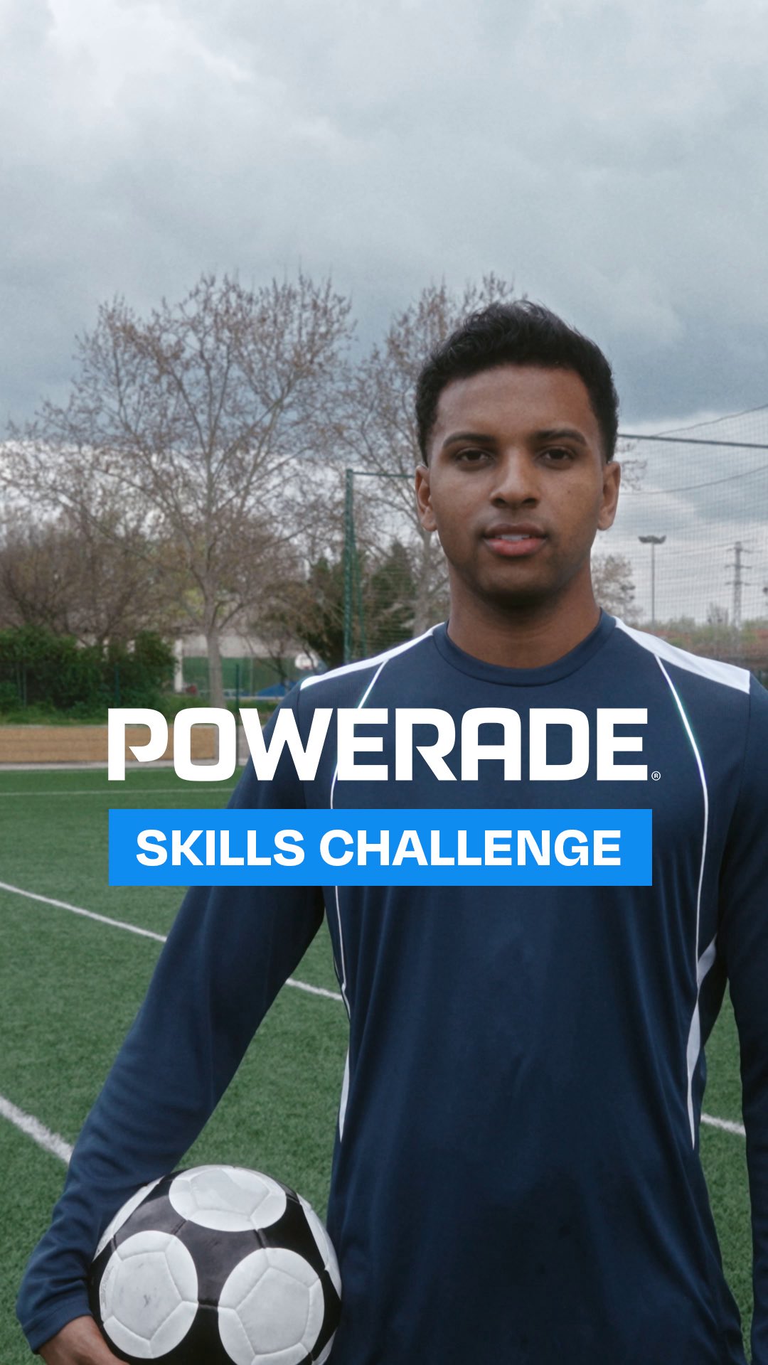 Instagram post by @rodrygogoes for POWERADE. Caption reads: Are you faster than lightning?! Prove it. Post....