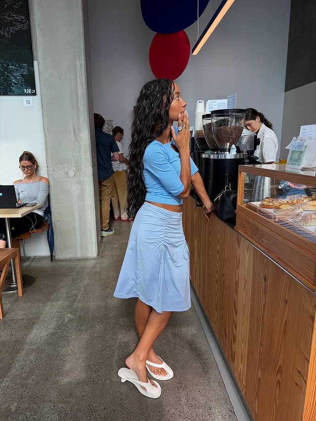 Instagram post by @amaka.hamelijnck for Havaianas. Caption reads: very excited to be part of the @havaianaseurope....
