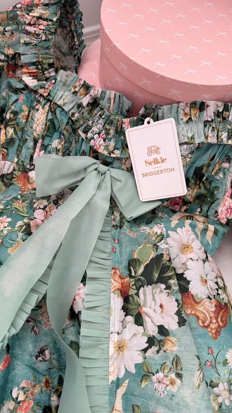 Instagram post by @styledfreckles for Selkie. Caption reads: [...] the Kate Tulum dress from @Selkie x....