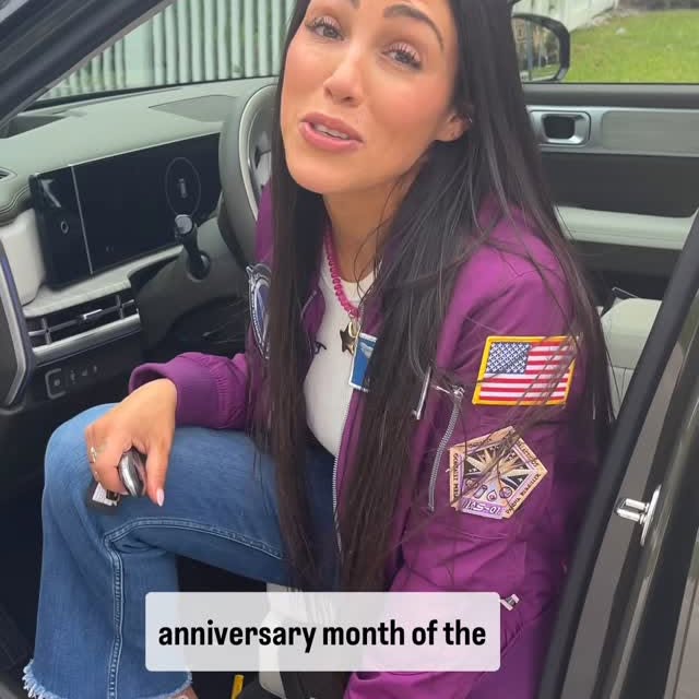 Instagram post by @kelliegerardi for Hyundai USA. Caption reads: Check out the link in my bio to apply to Hyundai’s....