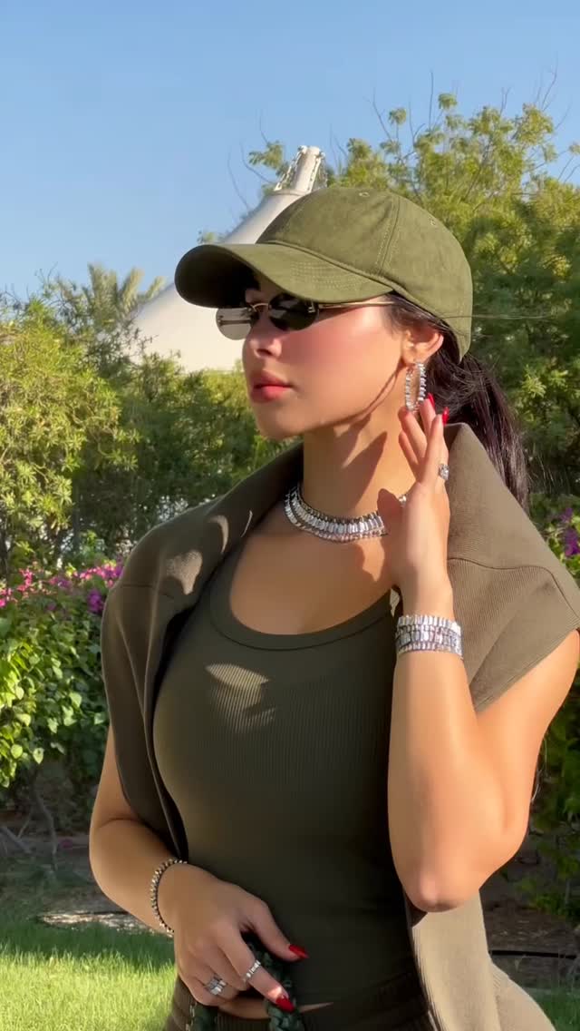 Instagram post by @zainabalalwan_ for APM Monaco. Caption reads: 🍂 Fall into elegance with pieces that capture the....