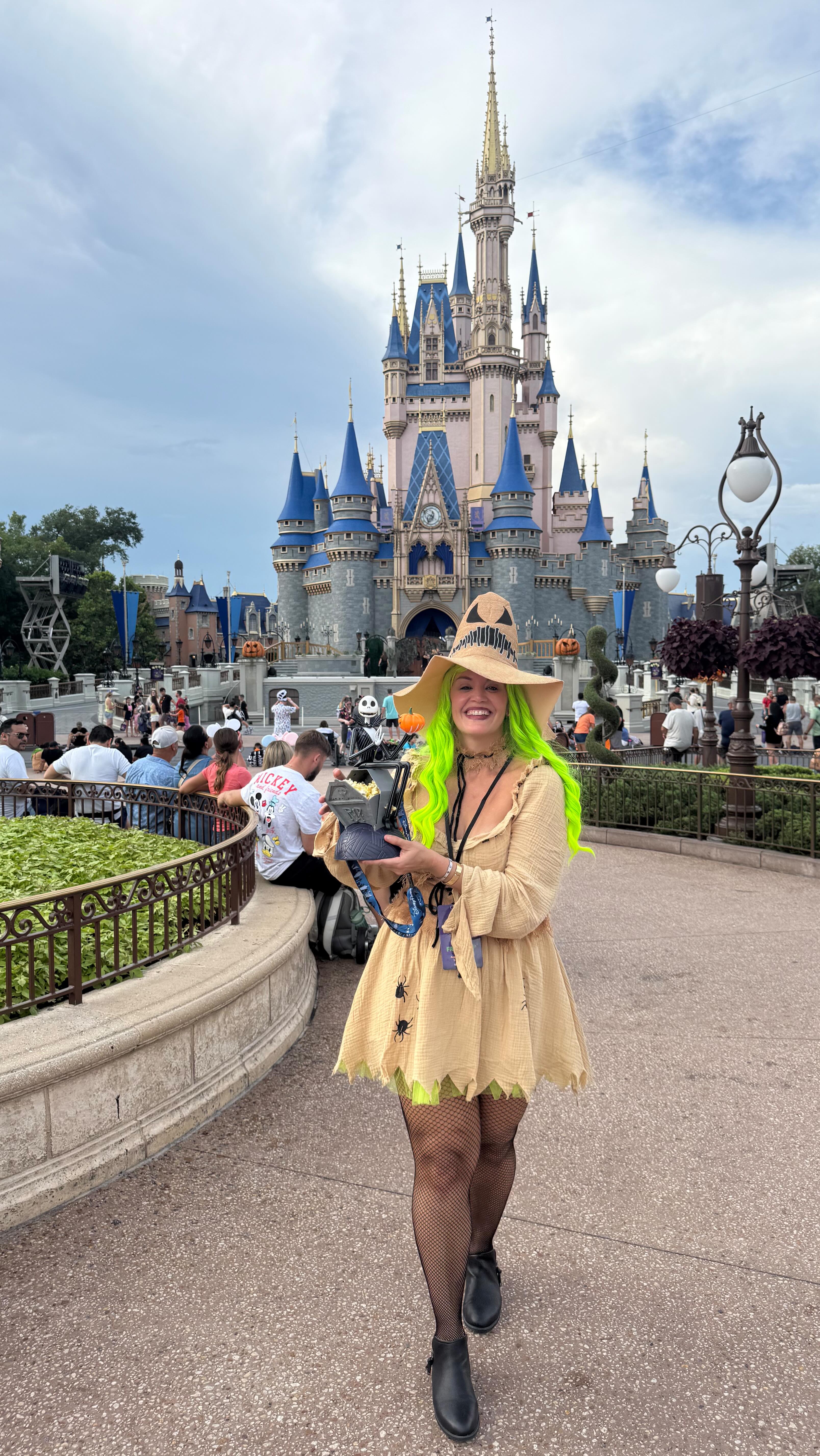 Instagram post by @thegetupmama for Walt Disney World. Caption reads: You guys know how much I LOVE Halloween and this....