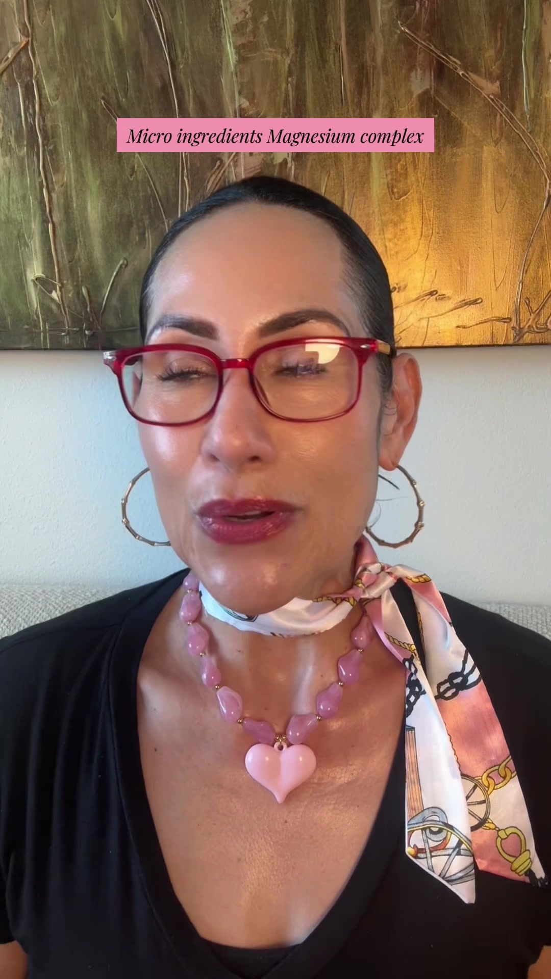 TikTok post by @mayaholistic1 for Micro Ingredients. Caption reads: Micro ingredients Magnesium complex 20 en 1 [...].
