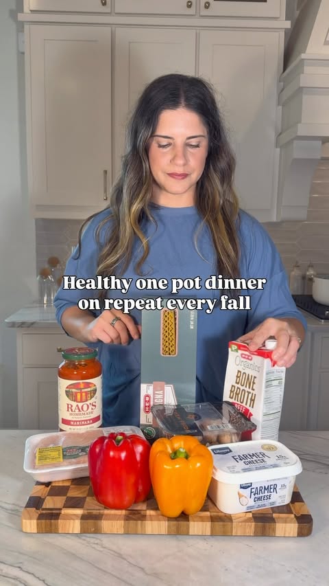 Instagram post by @easyeatsdietitian for Lifeway Foods. Caption reads: My easy Turkey Lasagna Soup has been a fall....