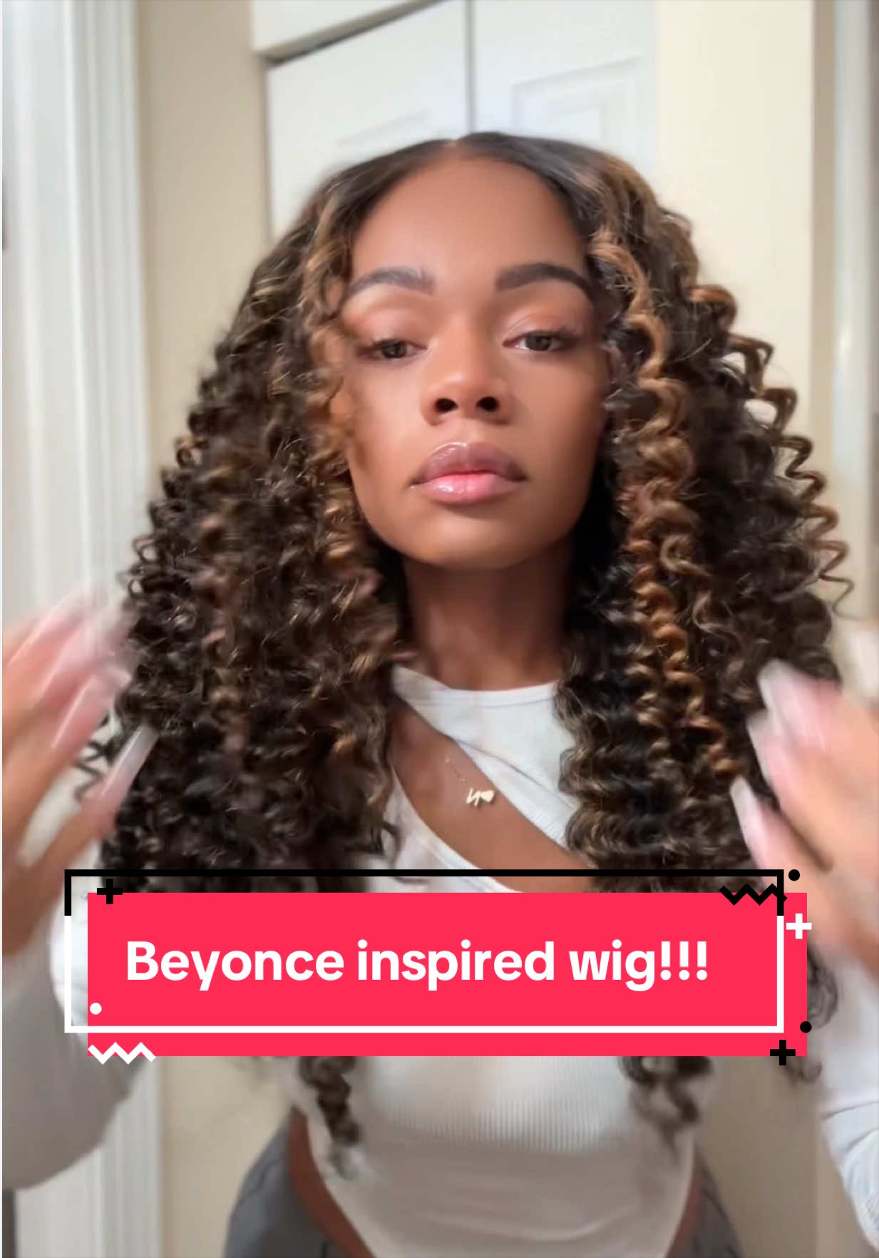 TikTok post by @latoyarena for Amanda Hair. Caption reads: [...] the results!!! The quality is 10/10....