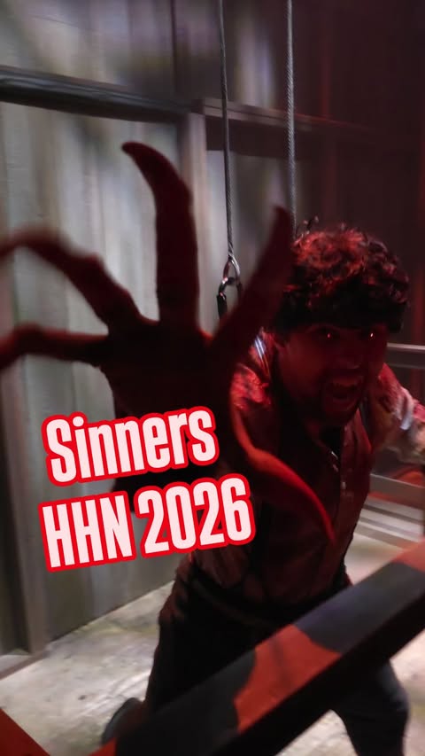 Instagram post by @scareventures for Halloween Horror Nights. Caption reads: [...] Studios Hollywood during Halloween Horror....