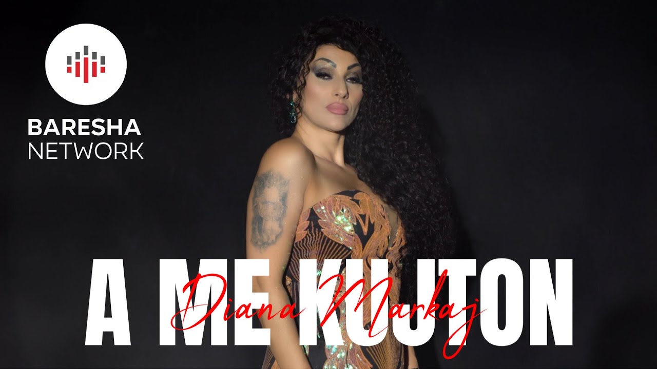 YouTube post by @NM.ProductionOfficial for My Executive Room. Caption reads: Diana Markaj - A më kujton (Official video 4K ).
