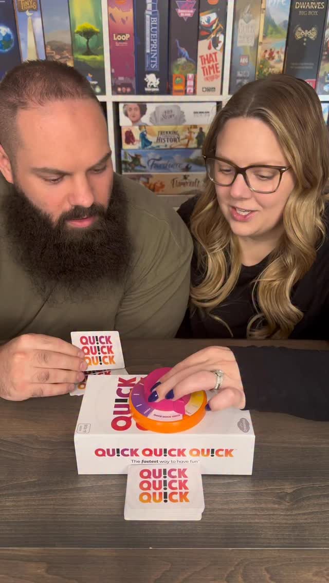 Instagram post by @games.4two for What Do You Meme. Caption reads: Come Play Quick Quick Quick With Us!....