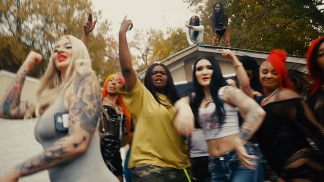 Instagram post by @scar_lip for Genius. Caption reads: Me & ScarLip just dropped our White Folks music....