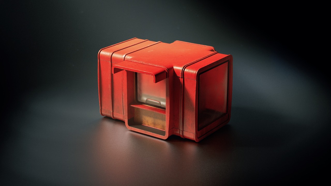 YouTube post by @IMPERIALYT for Dropbox. Caption reads: The Genius Design of Communist Kiosks.