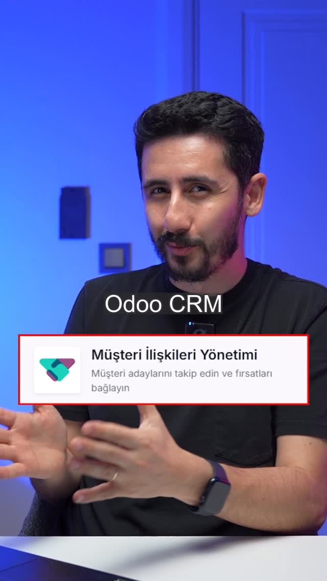 Instagram post by @idriscanocakdan for Odoo. Caption reads: Bu websiteyi mutlaka bilmelisin! RekIam.