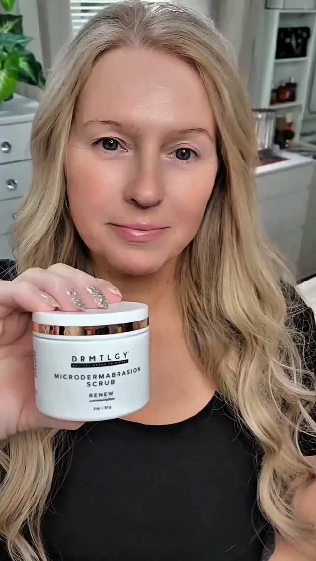 Instagram post by @beautybybev101 for DRMTLGY. Caption reads: Say goodbye to dull, dry skin and hello to a....