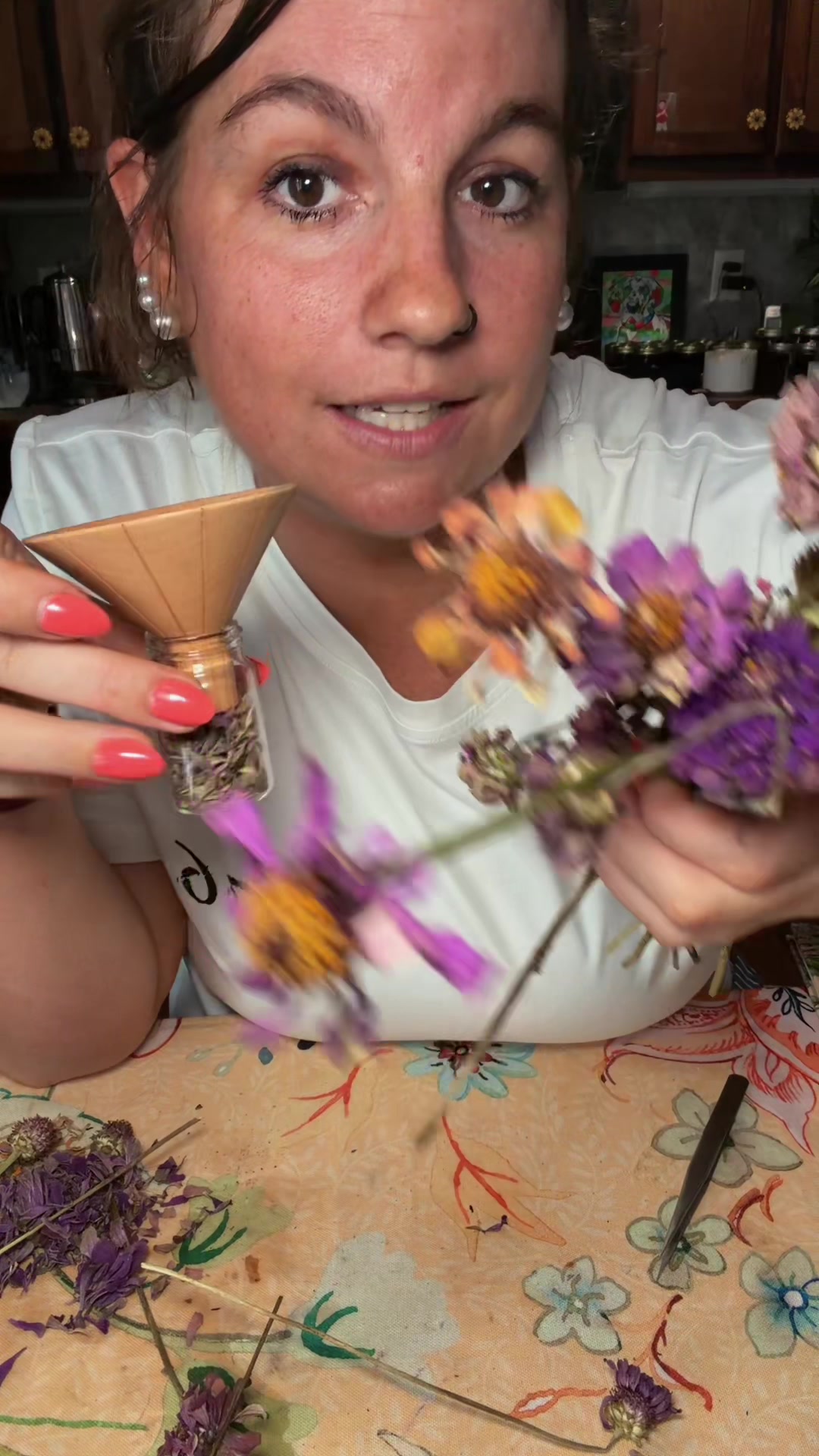 TikTok post by @amandabridges90 for LUSH&DEW. Caption reads: I love this harvesting set by @LUSH&DEW it makes....