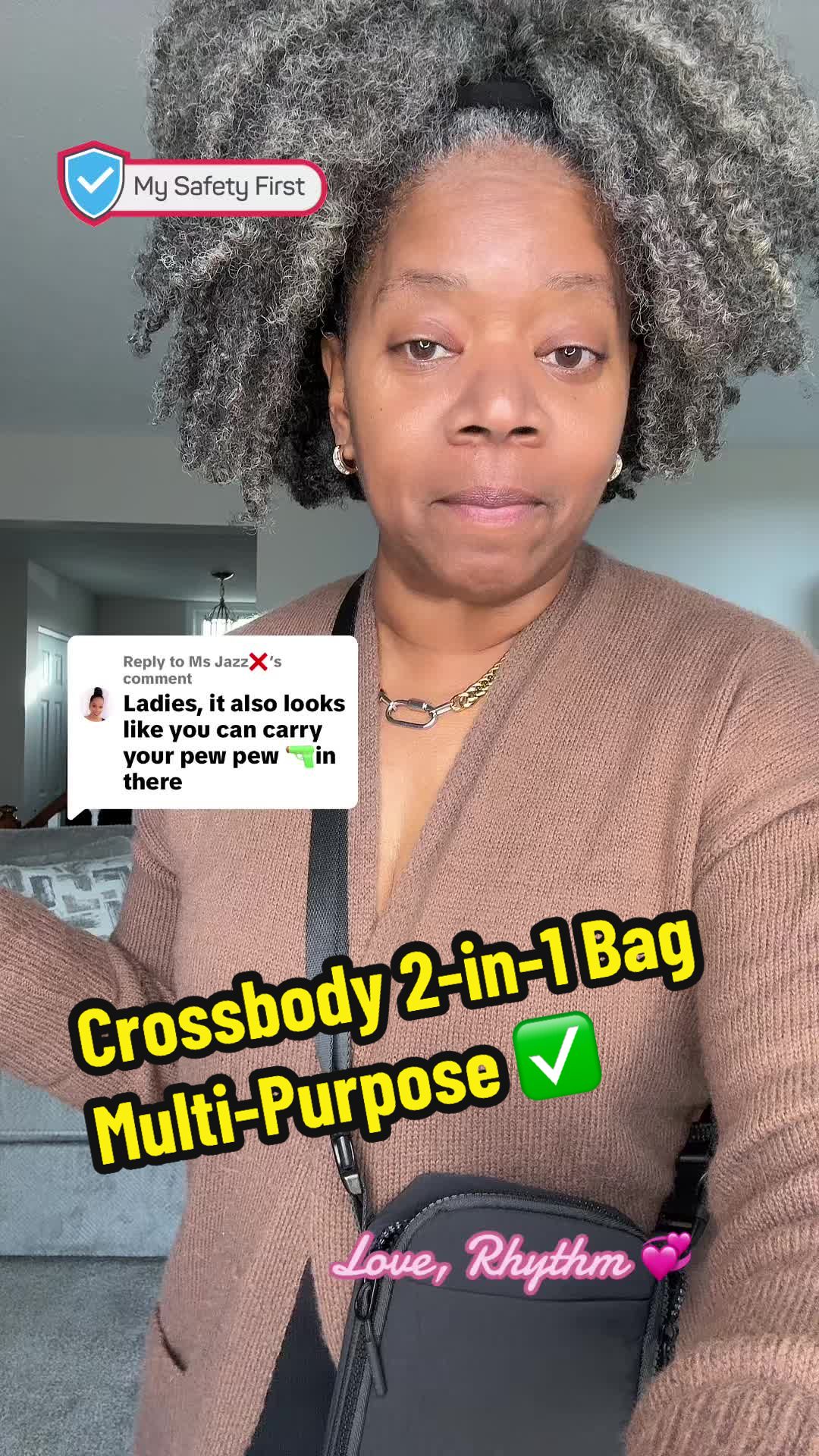 TikTok post by @rhythmandcoils for Iris And Rainbow. Caption reads: Replying to @Ms Jazz❌️ Yes it holds that too VERY....