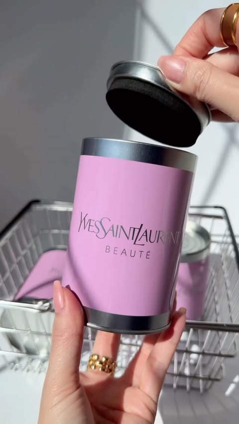 Instagram post by an influencer for YSL Beauty. Caption reads: [...] the YSL LOVESTORE any day 😍 @yslbeauty Make....