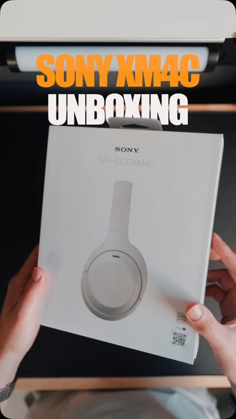 Instagram post by @vinceddo for Sony Electronics. Caption reads: 9.7.26 Unboxing the new @sonyelectronics....