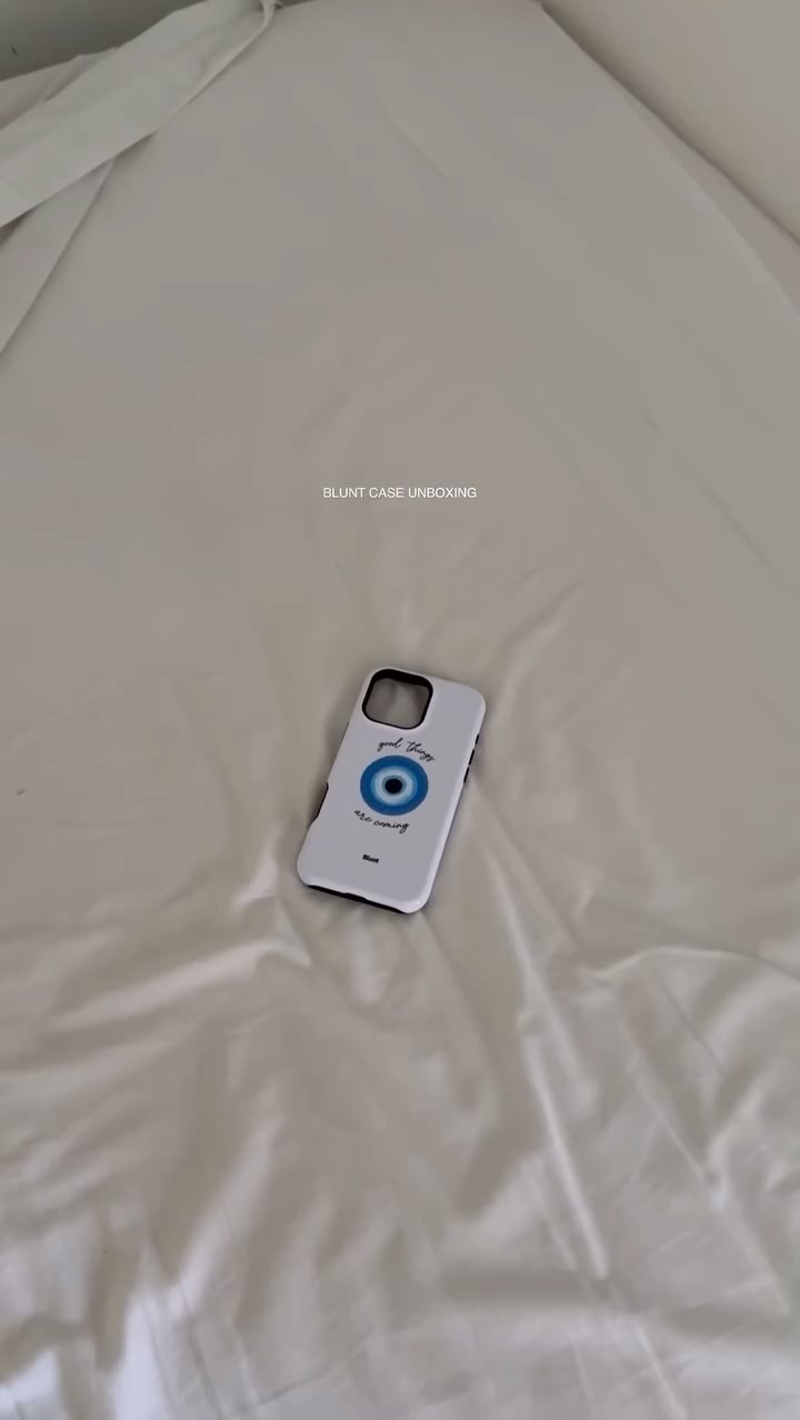 Instagram post by @breannacmarie for Blunt Cases. Caption reads: thank you so much @bluntcases 🧿

use my code....