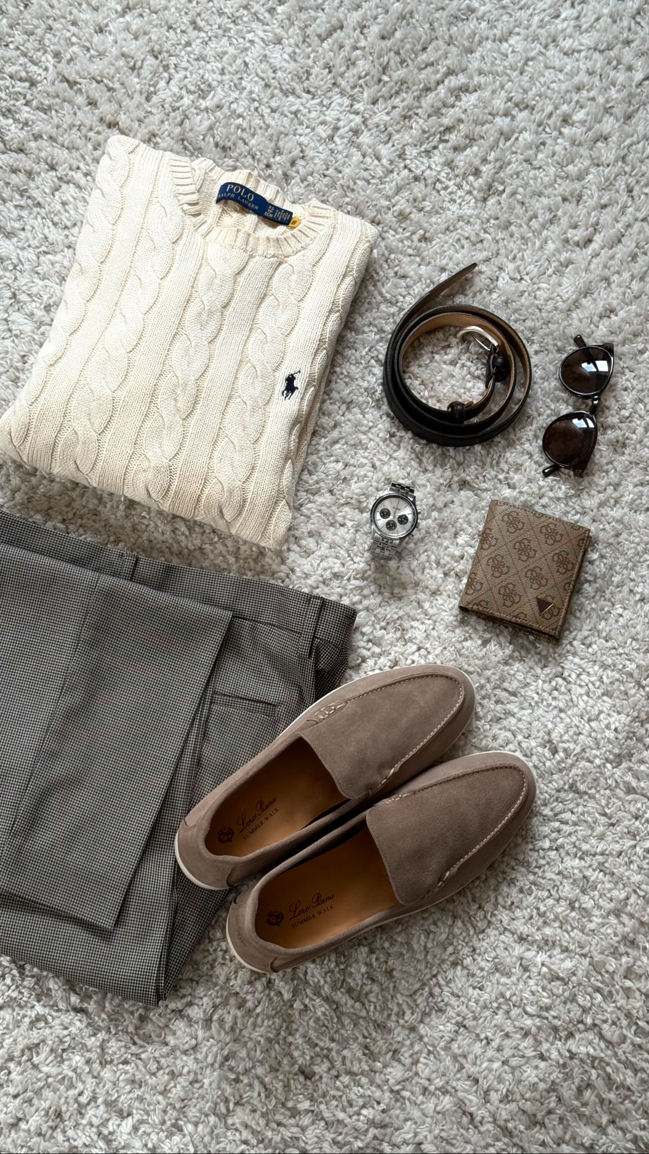 Instagram post by @noahsarey for CLUSE. Caption reads: Old Money Inspired Outfit🍂

Shop the look:....