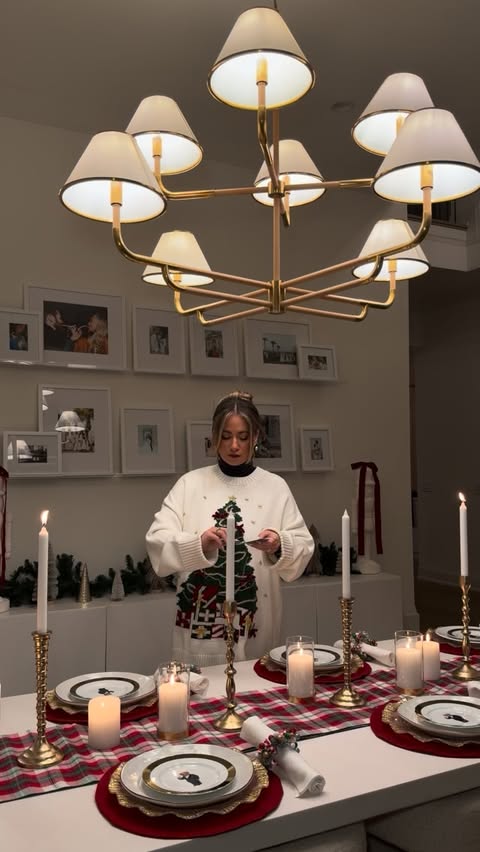 Instagram post by @haileewilkes for Lindt. Caption reads: [...] hosting made even more enchanting with....