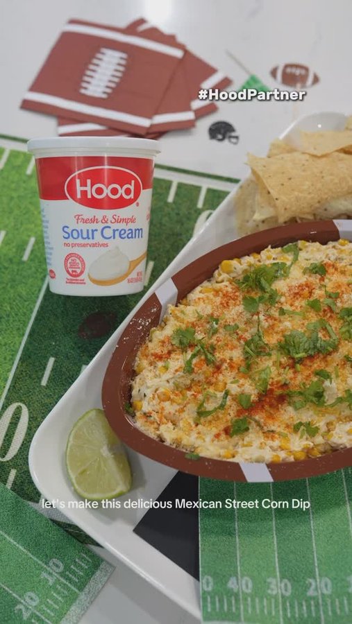 Instagram post by @kathlynceleste for Hood. Caption reads: 🏈Hosting a game-day party? As a #HoodPartner, I....