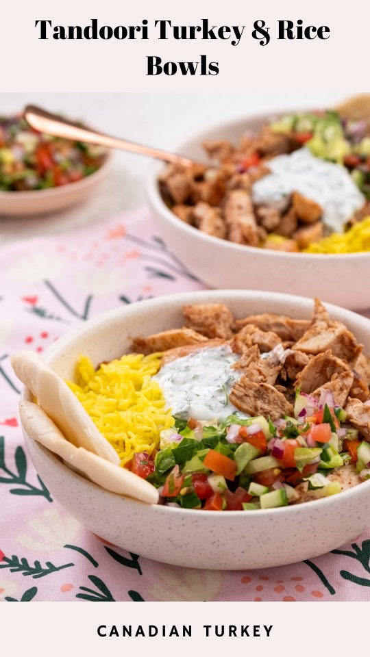 Instagram post by @pinkchai for Canadian Turkey. Caption reads: #AD This is the recipe you need for back-to-school....