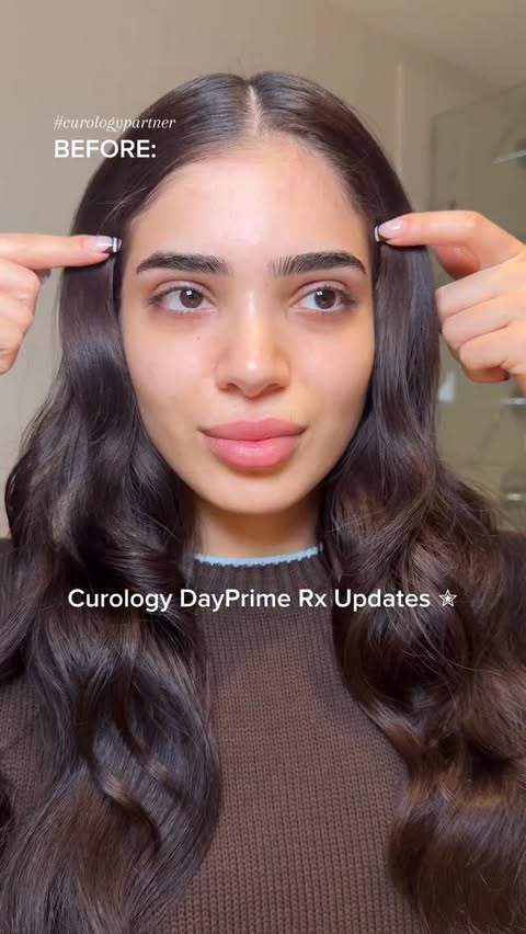 Instagram post by @kiyana.ebrahimi for Curology. Caption reads: #curologypartner we love an affordable, [...].