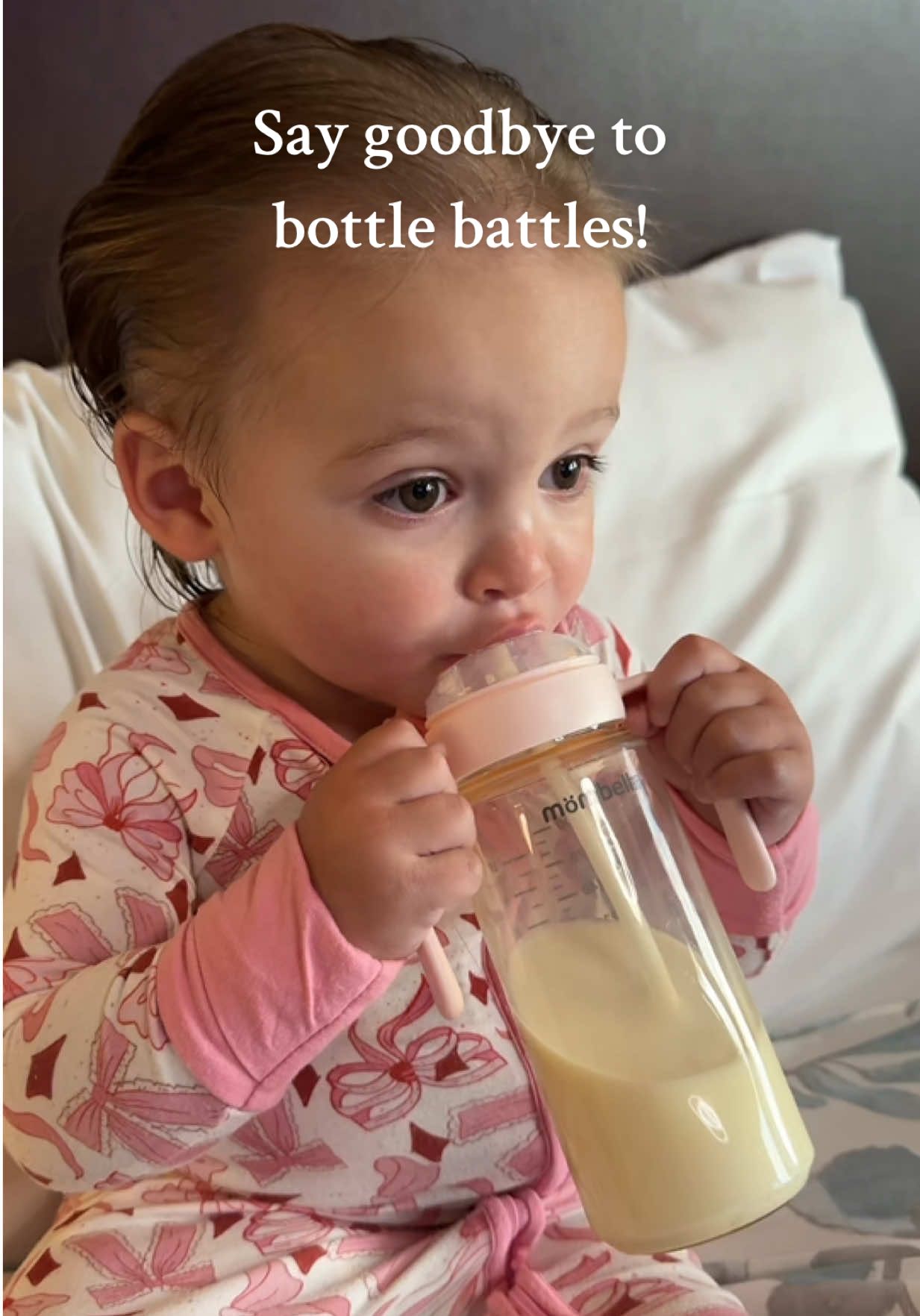TikTok post by @katerina_edwards for mombella official. Caption reads: This @MombellaUS cup helped us transition from a....