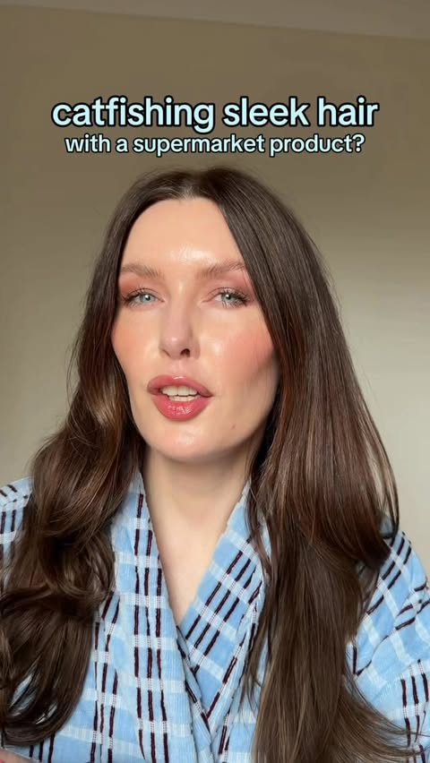 Instagram post by @hannahcollingwoodenglish for Garnier AU & NZ. Caption reads: [...] #sleekhair #haircare #frizzfree #garnieraunz.