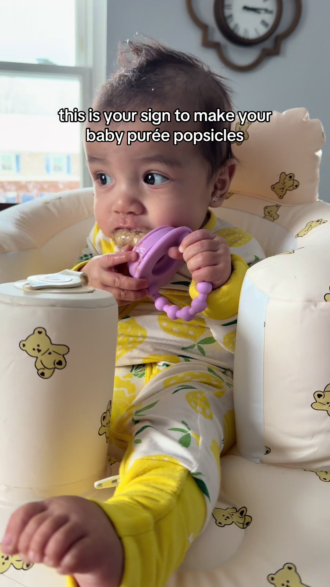 TikTok post by @caittaimee for WeeSprout. Caption reads: She’s obsessed and so am I! @WeeSprout....
