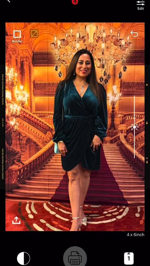 Instagram post by @samosaswmimosas for Kodak Photo Printer. Caption reads: Print your memories - anytime, anywhere....