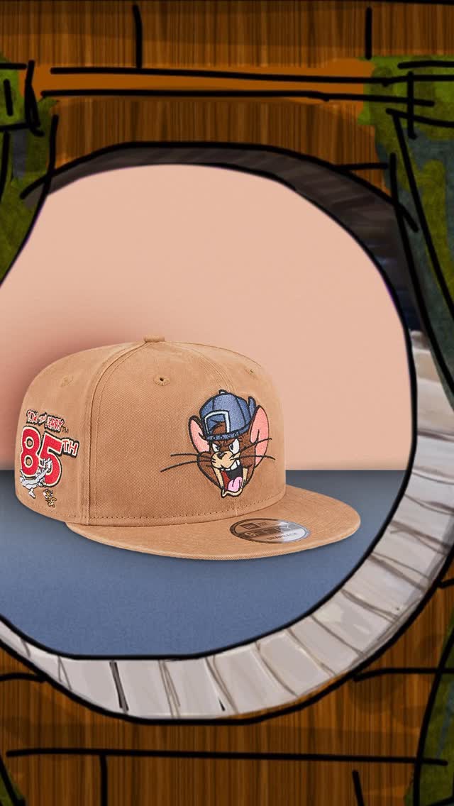 Instagram post by @wbstyle for New Era Cap. Caption reads: Oop, jump scare 😬.