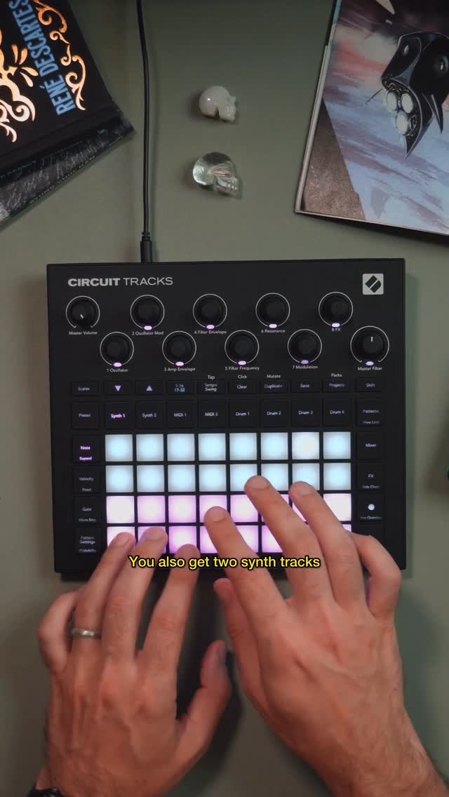 Instagram post by @taetro for Reverb. Caption reads: I know some newer devices that STILL don’t have....