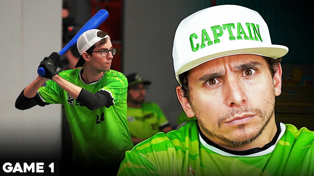 YouTube post by @WarehouseGames for Shady Rays. Caption reads: The Story vs The Freezers | Game 1 | Captains’....