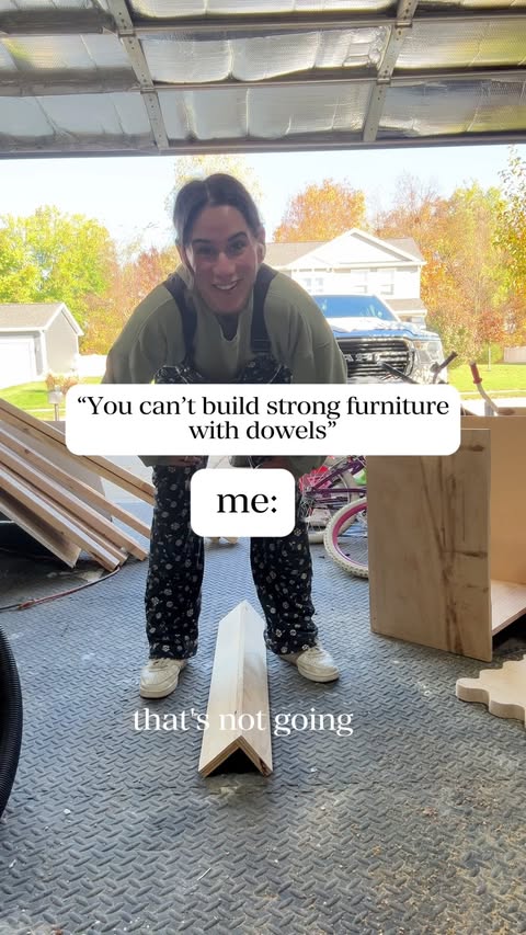 Instagram post by @builtbybecdesigns for Kreg Tool. Caption reads: Who's ready to level up their joinery game? With....