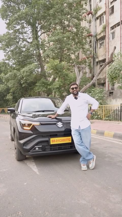Instagram post by @vlogger_villain_gupta for NEXA. Caption reads: [...] service matter just as much. The all-new....
