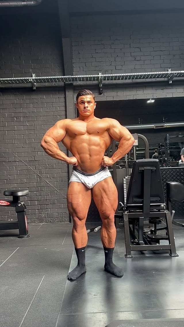 Instagram post by @_kayayusuf7 for DY NutritionTM. Caption reads: Come with me to train legs 📈🔥🤝 NEW YOUTUBE OUT....