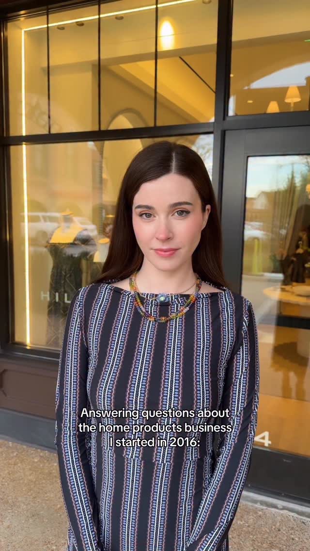 Instagram post by @nelliediamond for Hill House Home. Caption reads: This is a joke we still offer plenty of home....