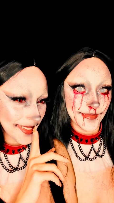 Instagram post by @thegratefulgore for MocoQueen. Caption reads: A couple of my personalities ♊️❤️‍🔥 TikTok:....