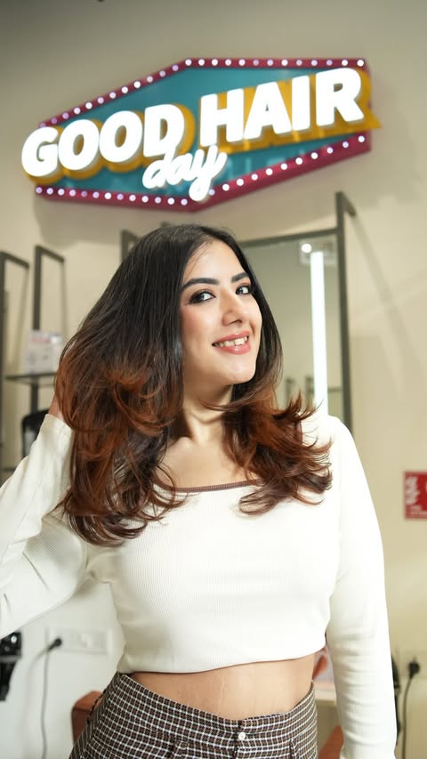 Instagram post by @beautygaragepro for Lakmé Salon. Caption reads: got truly pampered at @lakmesalon 🎀 Lakme is....