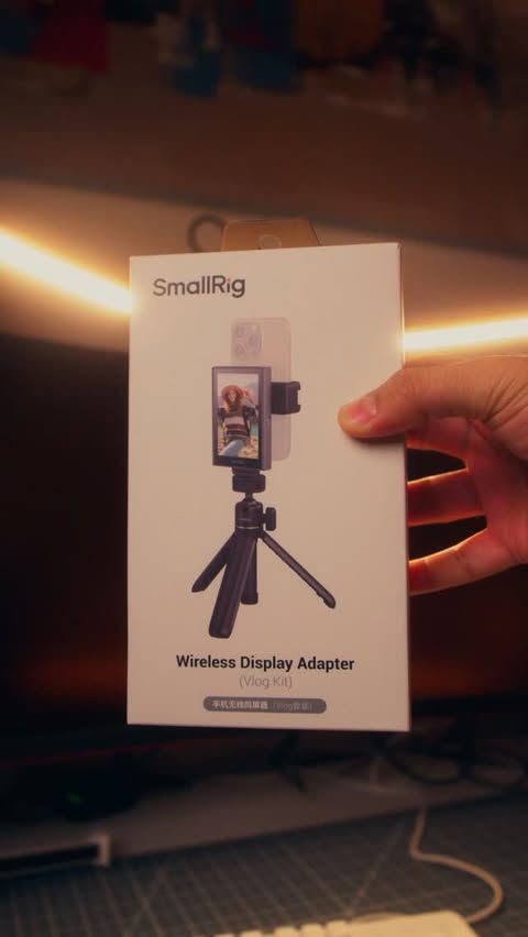 Instagram post by @hassanshaikhofficial for SmallRig. Caption reads: [...] for iPhone Filmmakers....