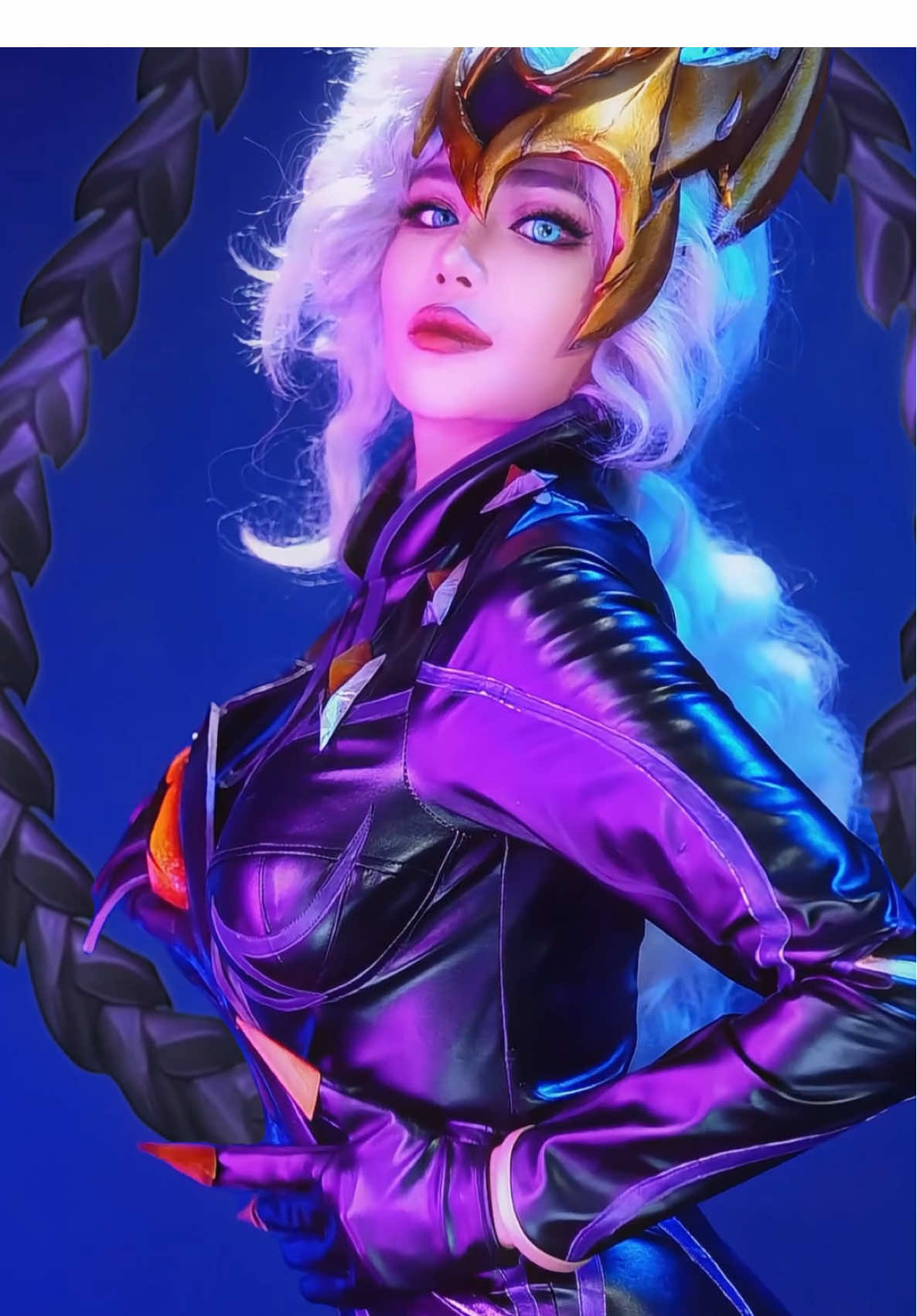 TikTok post by @myrtlegail for Mobile Legends. Caption reads: Sino mga Obsidia Main diyan? 😏#MLBB....