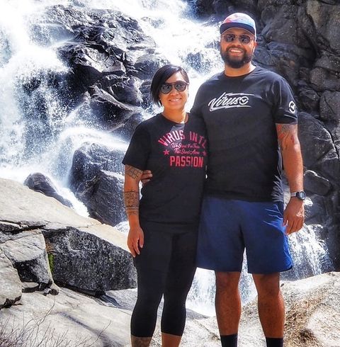 Instagram post by @go.gabrielortega for VIRUS. Caption reads: I first became aware of VIRUS PERFORMANCE in early....