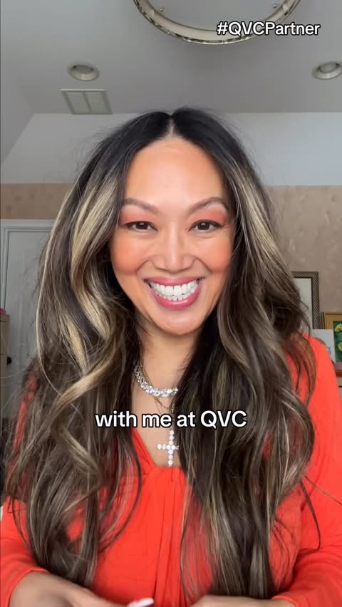 Instagram post by @mallyroncal for QVC. Caption reads: #QVCPartner For every girl who was told they [...].