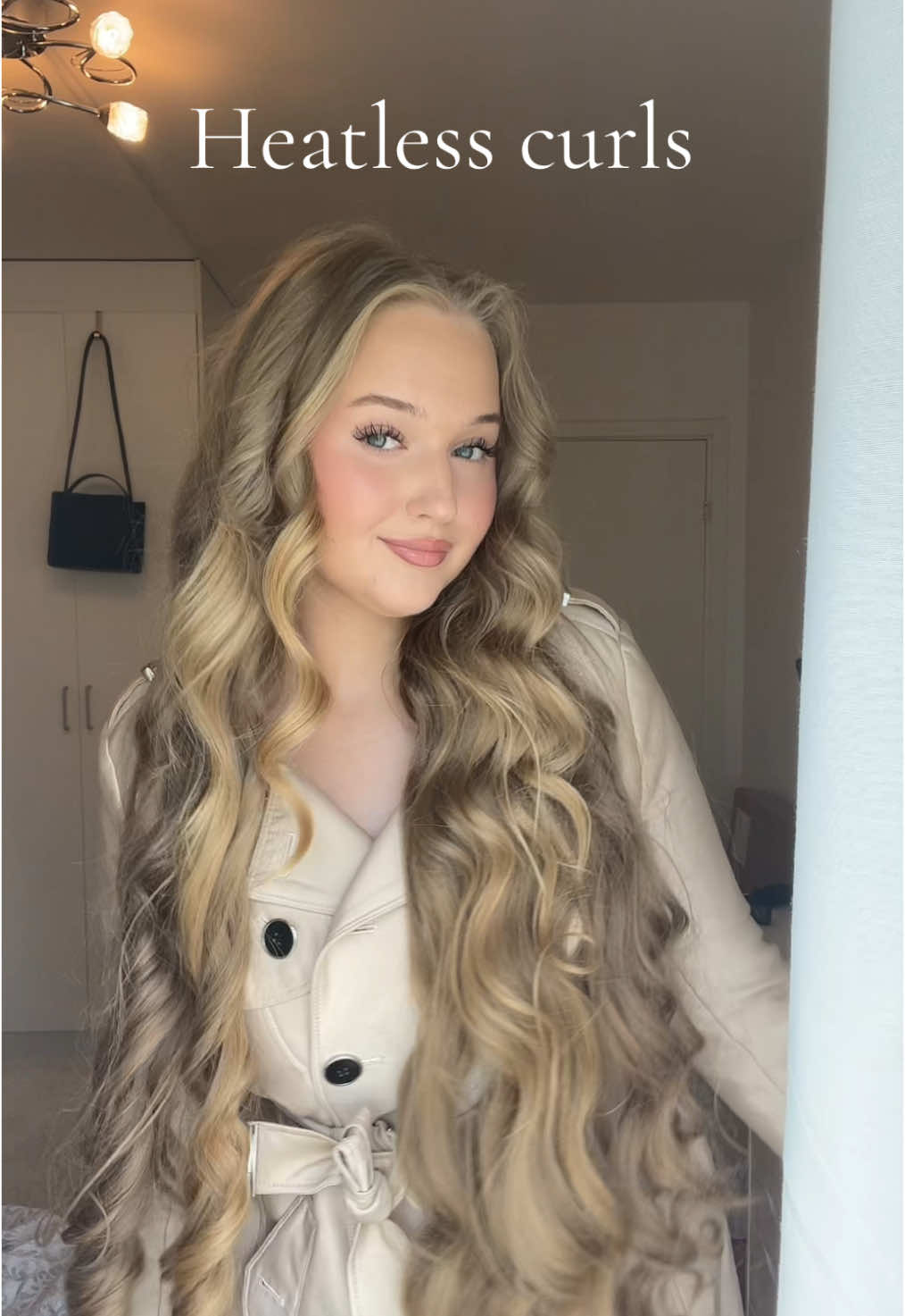 TikTok post by @viktoriajaworskaa for Hairlust. Caption reads: [...] #fördig #hairstyle today I used @Hairlust®....