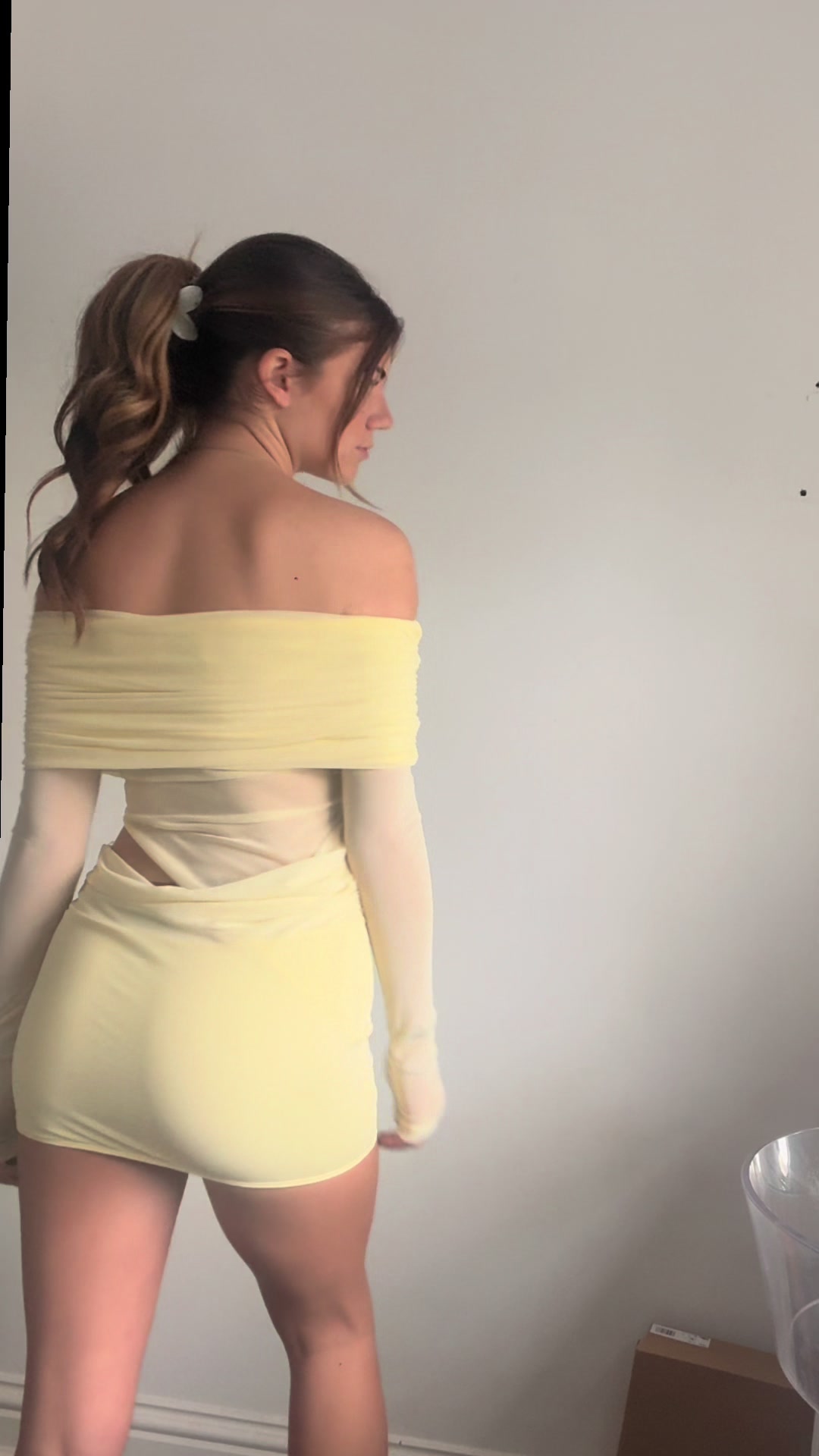 TikTok post by @frankie_jay2009 for PEPPERMAYO. Caption reads: @PEPPERMAYO TRY ON HAUL 👗 #peppermayo....