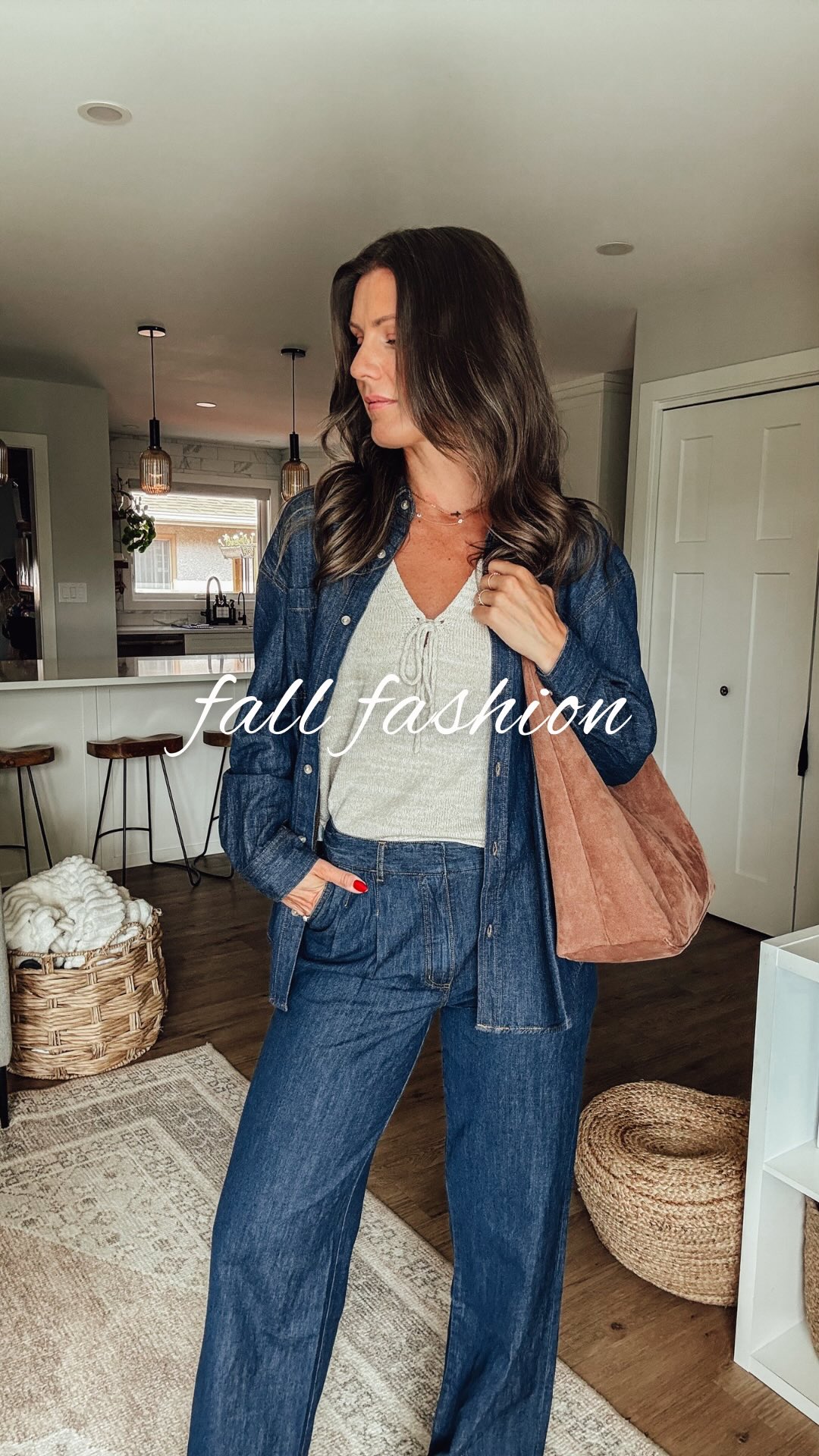 Instagram post by @staceykasdorf for Gentle Fawn. Caption reads: I’ve been holding onto summer, but I am officially....