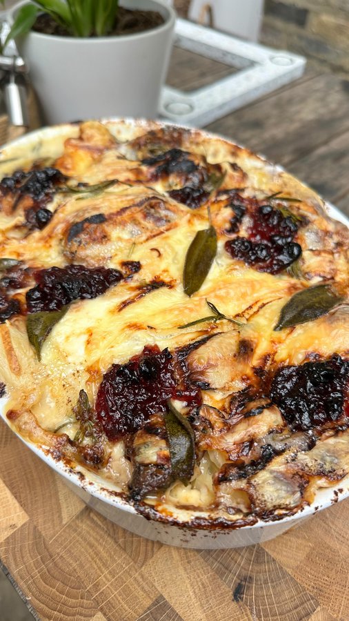 Instagram post by @flavourfellas_ for Waitrose. Caption reads: AD - @waitrose x Flavour Fellas. Our Dads got the....