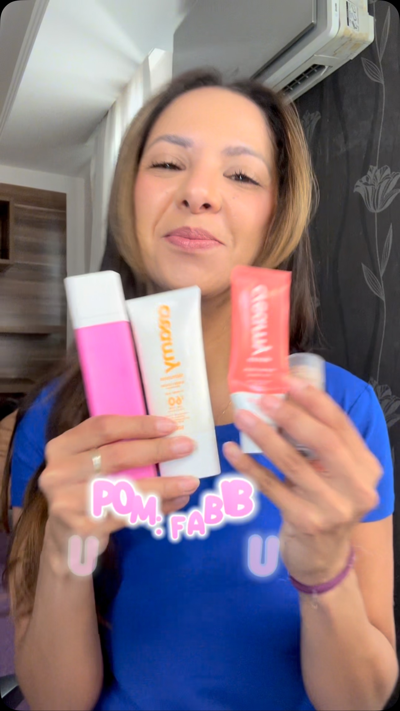 Instagram post by @fabibubu for Creamy Skincare. Caption reads: A gente já ama, com desconto, mais ainda!....