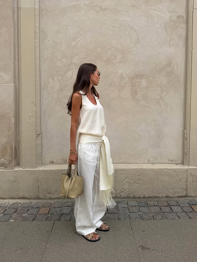 Instagram post by @mariakragmann for NA-KD. Caption reads: Two favorite looks from @nakdfashion. Use my code....